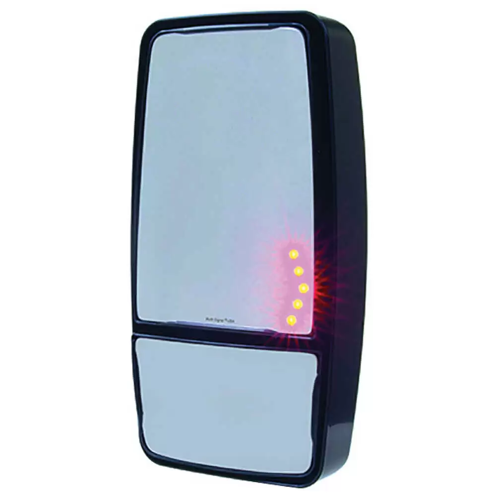 8" x 15" Motorized Dual Head Bottom Mount with LED Arrow - Bottom Mount - Passenger side - Right