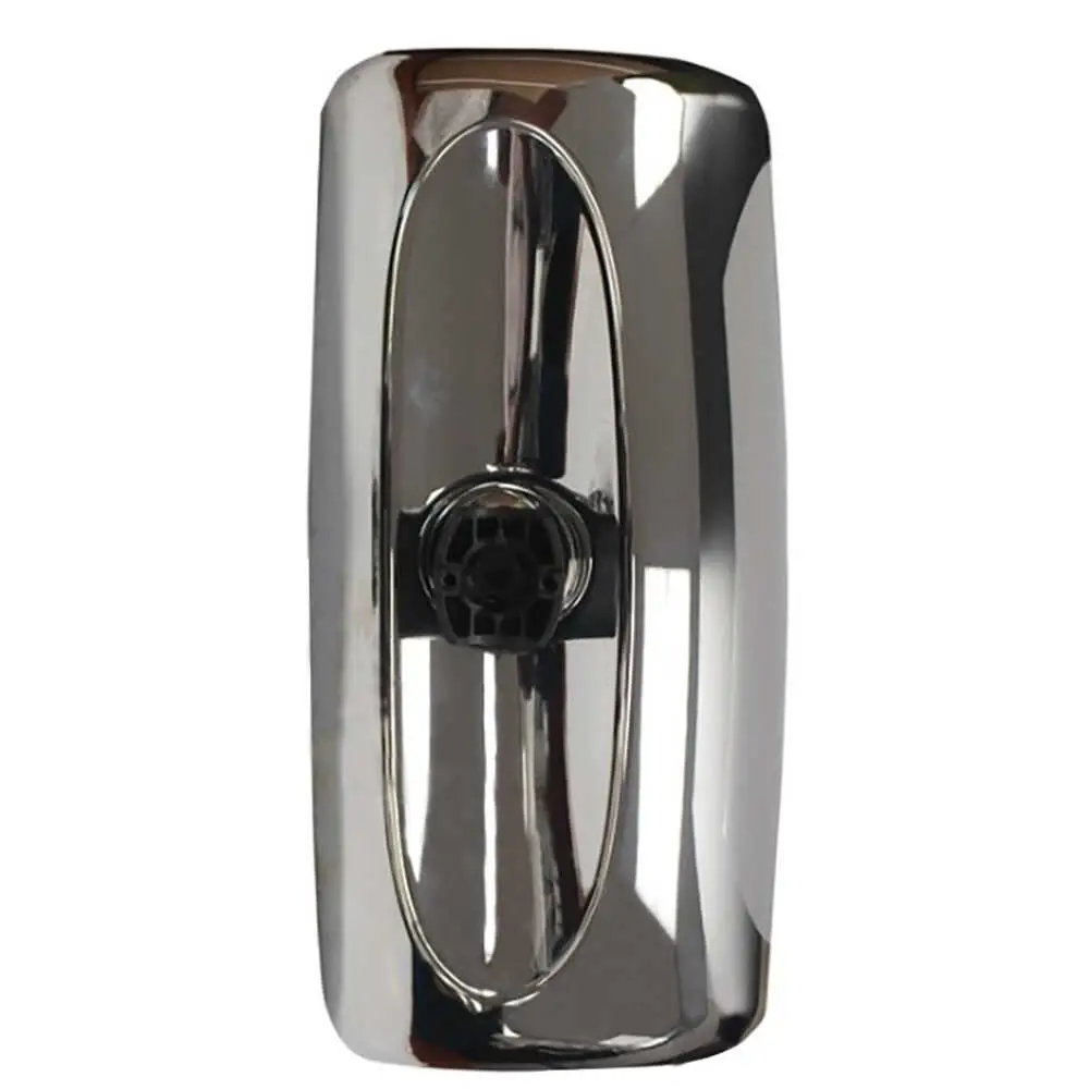 8 x 17 Chrome Upper Flat Manual Mirror Housing without Glass