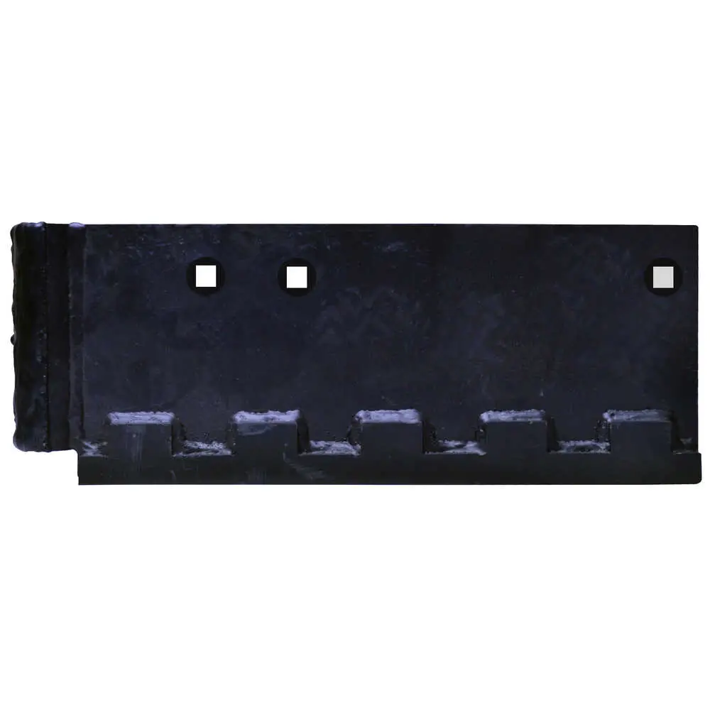 8" x 22" x 3/4" Sabre Left Curb Guard, Hardox & Carbide Insert & Hard-Face Welded Curb Bar