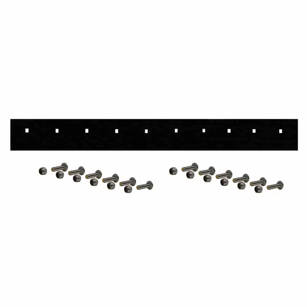 8' x 6" x 1/2" High Carbon Steel Cutting Edge Top Blade Kit - Western Pro Plus & Blizzard 8000HD