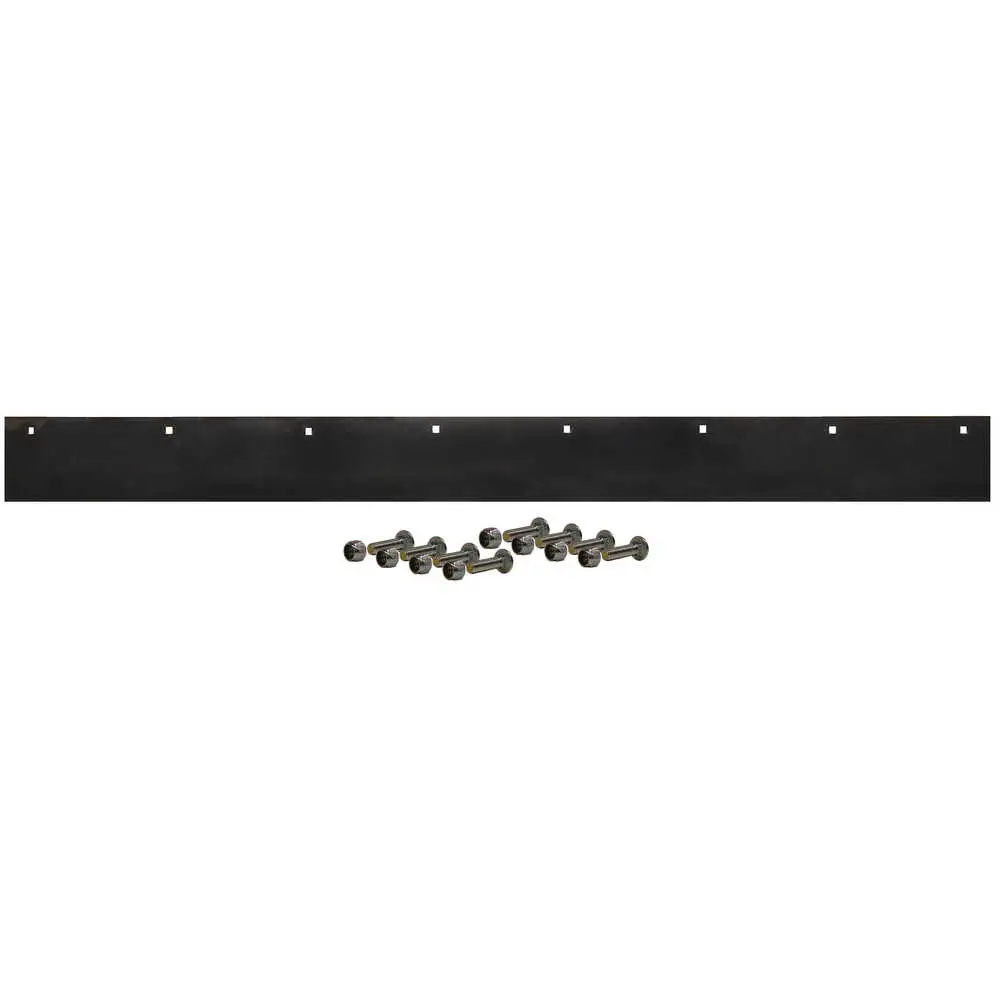 8' x 6" x 1/2" High Carbon Steel Cutting Edge Top Punch Blade Kit - Western 49351 1301293 Poly, Poly Pro & Poly Pro 2 & Blizzard