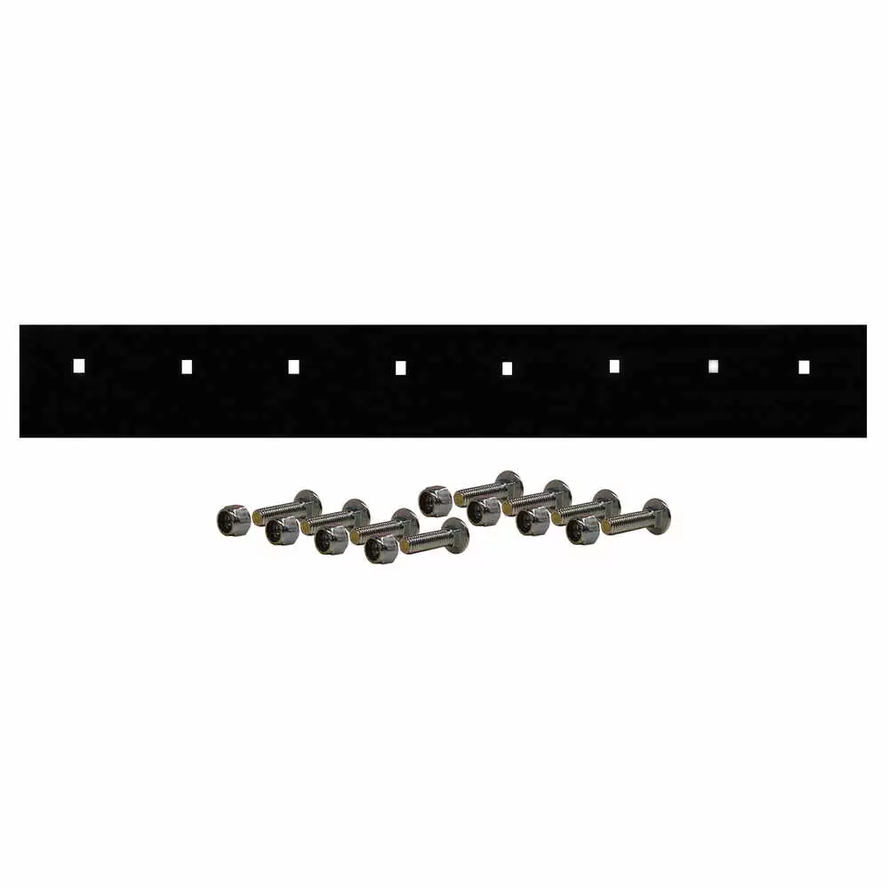 8' x 6" x 3/8" High Carbon Steel Cutting Edge Blade Kit - Western Poly, Poly Pro & Poly Pro 2 & Blizzard
