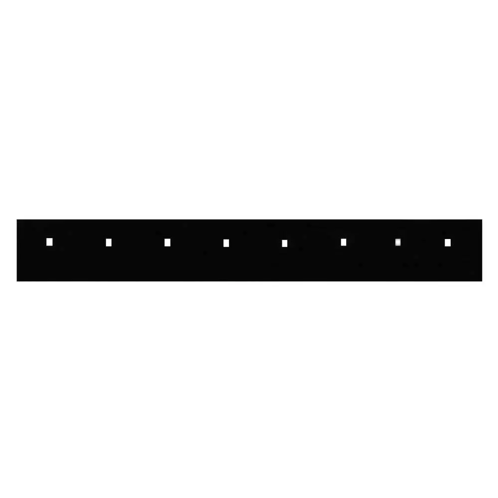 8' x 6" x 3/8" High Carbon Steel Cutting Edge Blade - Western Poly, Poly Pro, Blizzard & SnowEx