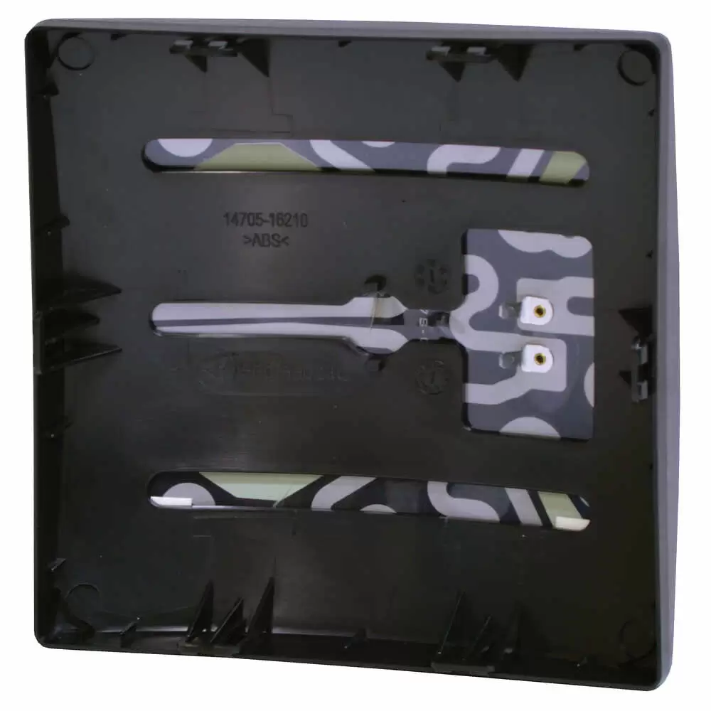 8" x 8" Square Heated Convex Replacement Glass - universal - Fits International DuraStar and WorkStar