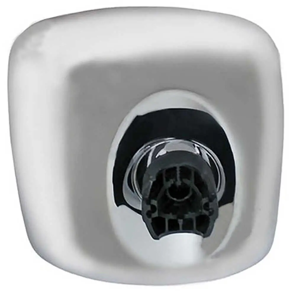 8 x 8.5 Chrome Manual Convex Mirror Housing without Glass