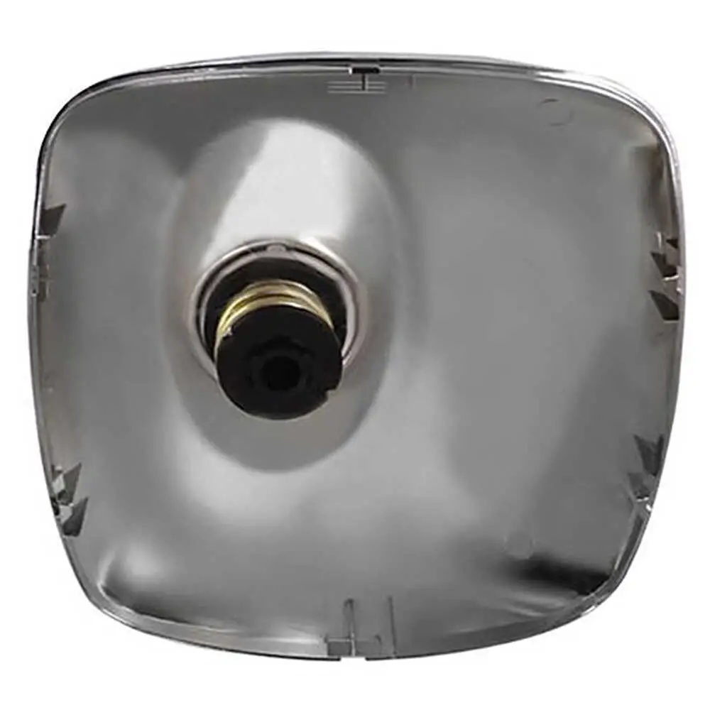 8 x 8.5 Chrome Manual Convex Mirror Housing without Glass