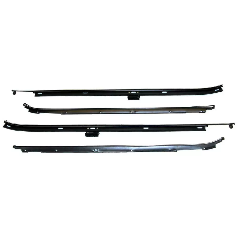 80-90 Chevrolet Caprice 4 Door Front Door Inner & Outer Window Belt Felt Sweep Kit