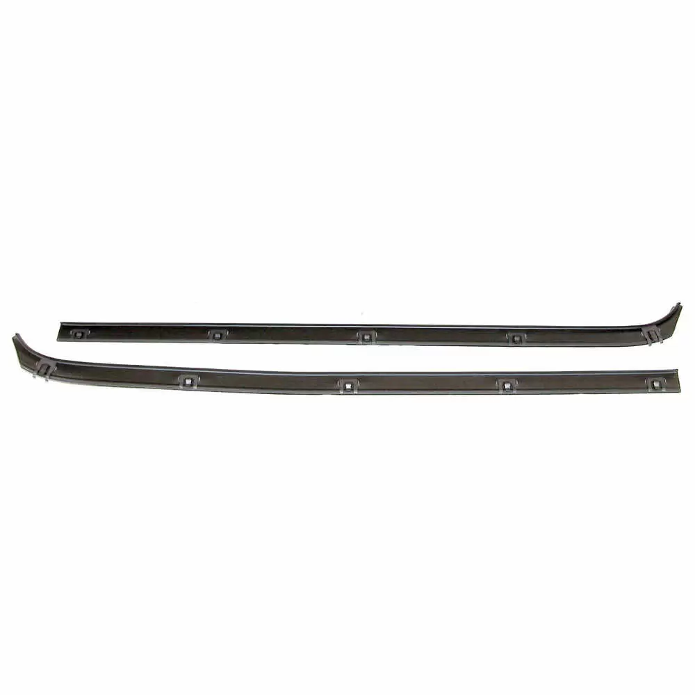 80-93 Dodge D Series Pickup Truck Sweep Belt & Glass Run Window Channel & Door Seal Kit  - Inner and Outer - PAIR