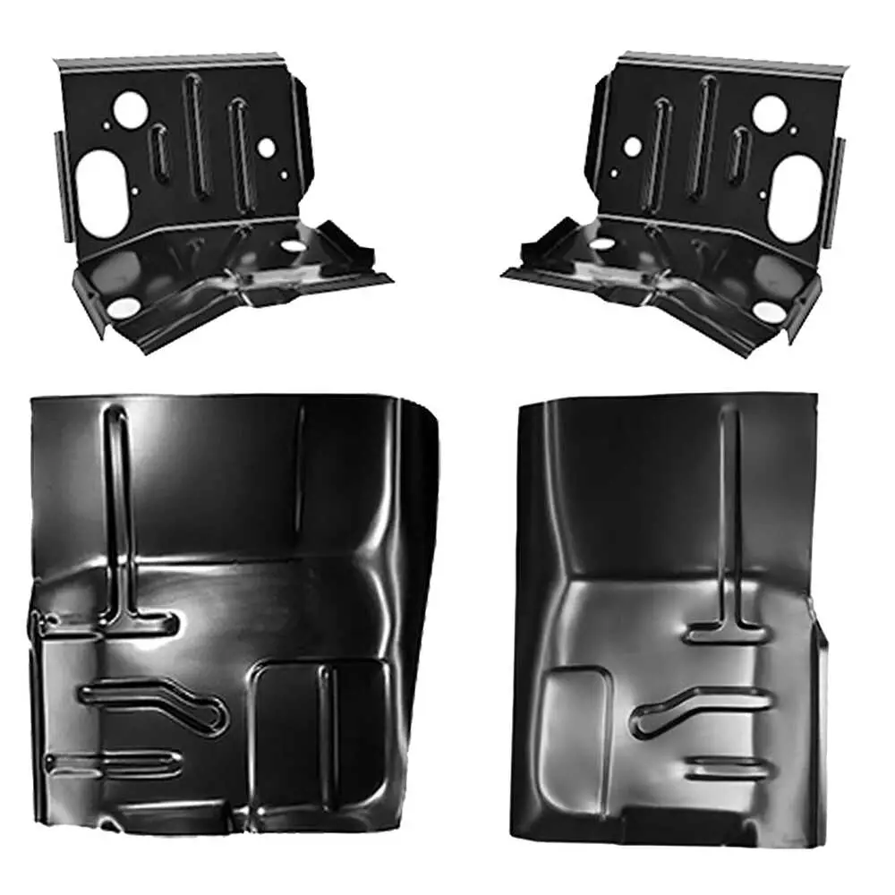 80-98 Ford F350 Pickup Cab Mount Floor Support & Floor Pan Kit
