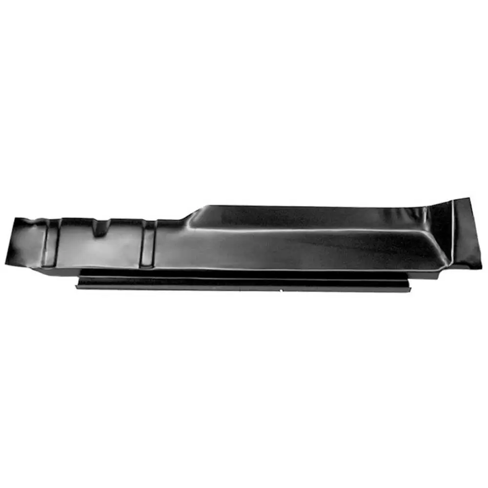 80-98 Ford F350 Pickup Outer Cab Floor Section with Weather Strip Channel - Left Side