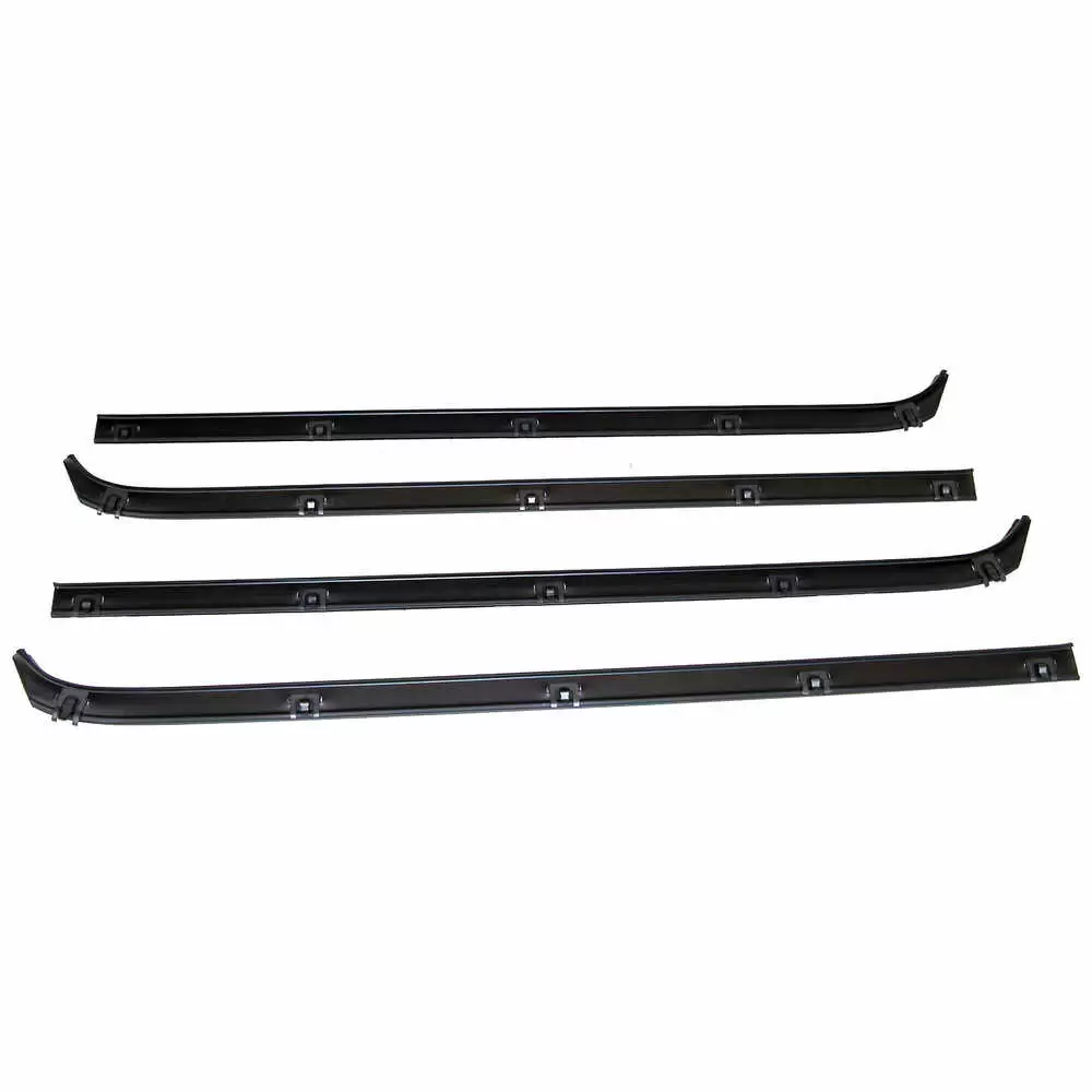 81-93 Dodge Ram 1500 Pickup Truck Inner & Outer Window Belt Felt Sweep Kit