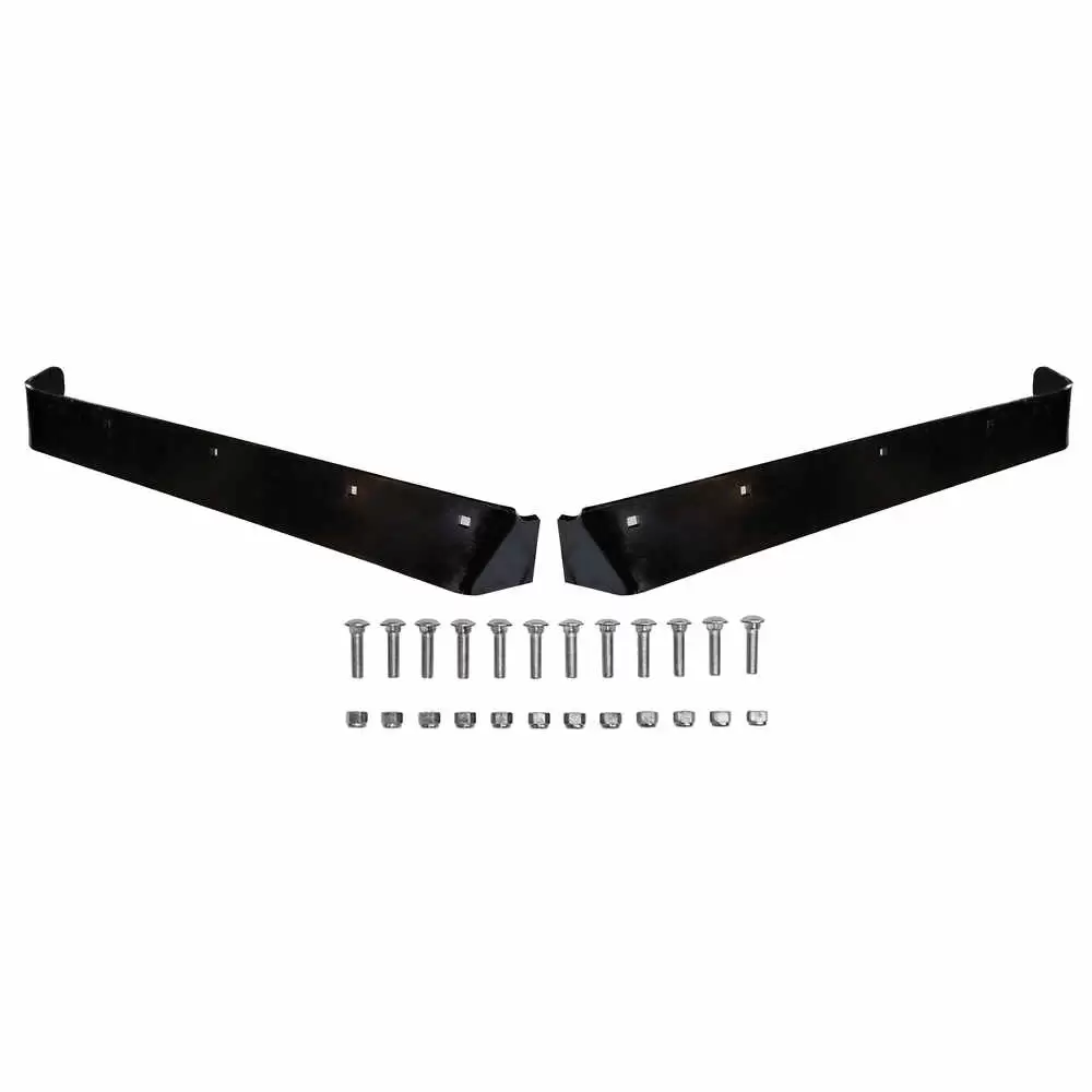 8'2" Formed Steel Cutting Edge Blades & Mounting Hardware Kit - Boss DXT V-Plow