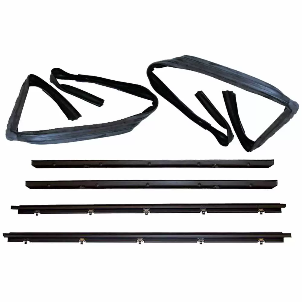 83-94 Chevrolet S10 Blazer Glass Run Window Channel & Felt Sweep Belt  Kit