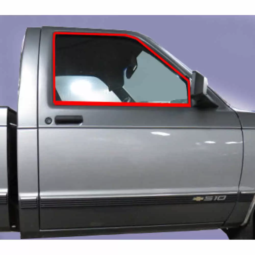 83-94 Chevrolet S10 Blazer Glass Run Window Channel & Felt Sweep Belt  Kit