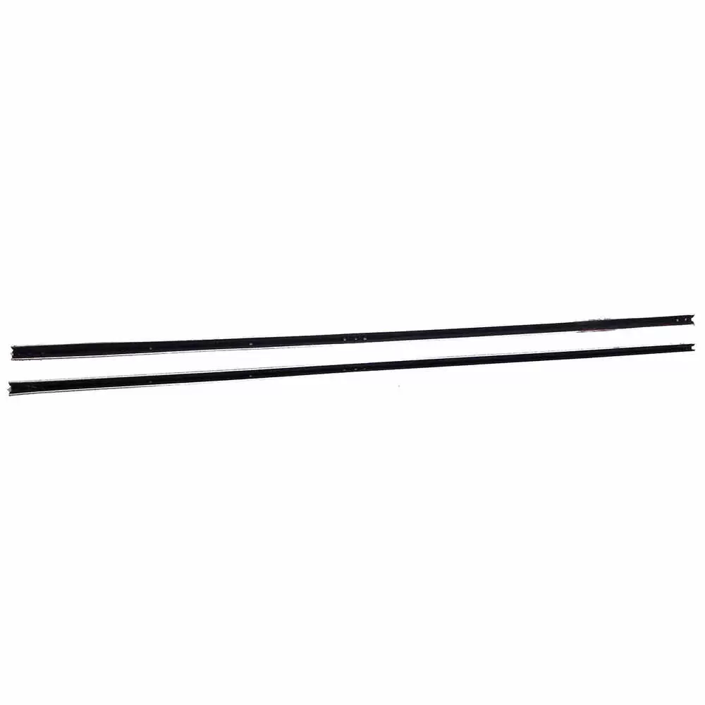 84-91 Jeep Grand Wagoneer SJ 4 Door Rear Door Glass Run Division Bar Channel Kit - PAIR