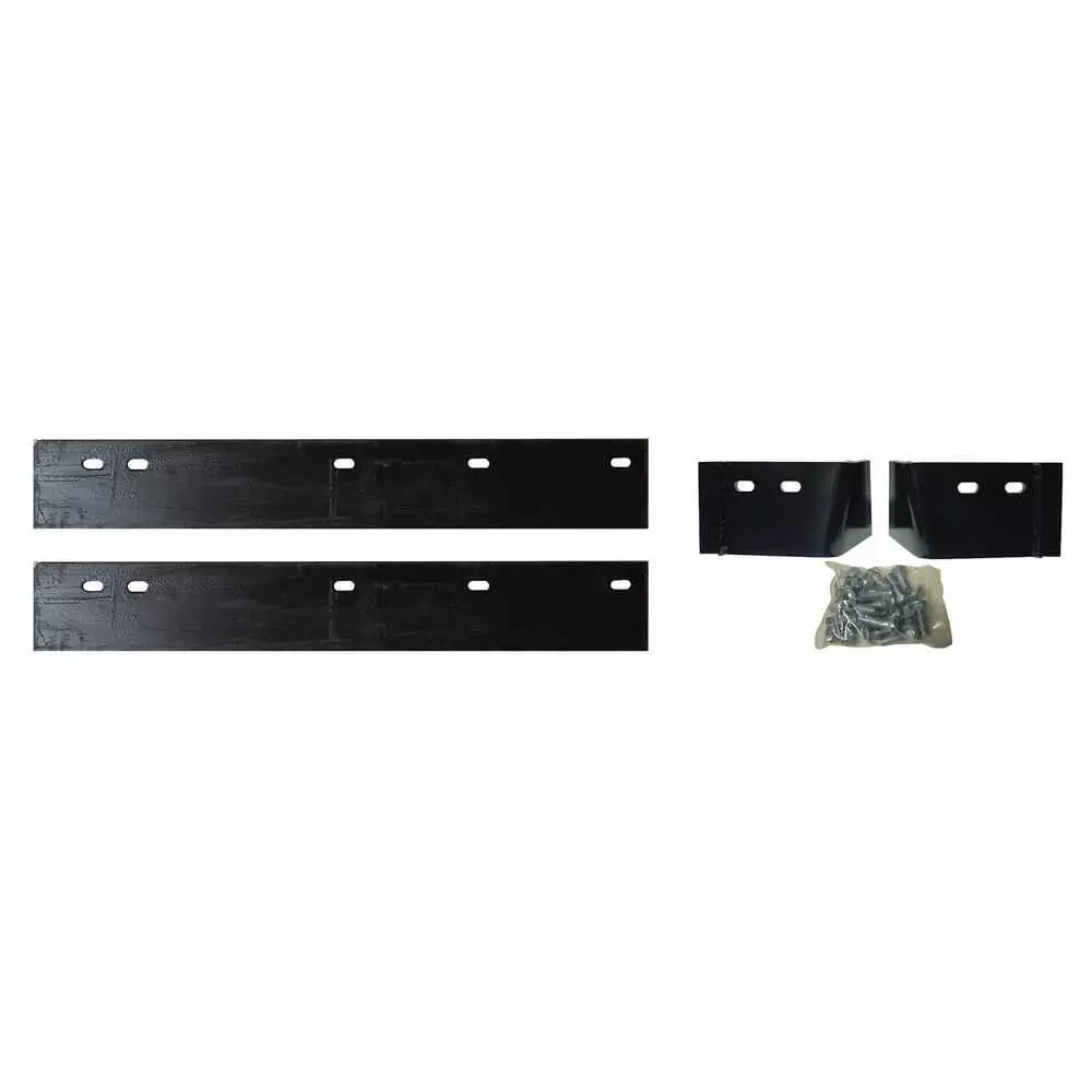 9-1/2 Ft. V-Plow Edge Blades, Centers and Bolts Kit - Western 44898 1311204 MVP Plus , MVP3 & Fisher XV, Extreme V Plows
