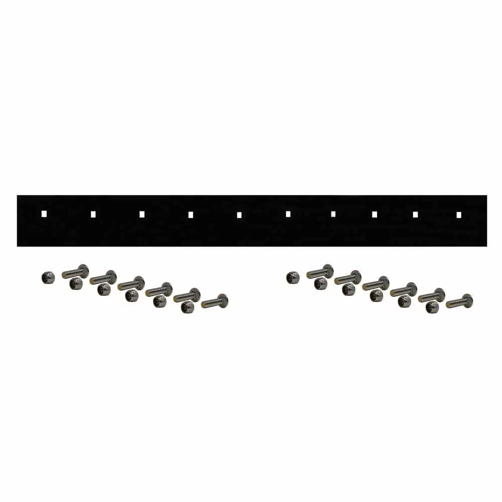 9' x 6" x 1/2" Steel Cutting Edge Top Punch Blade with Hardware Kit - Boss Super Duty STB03242 1304754