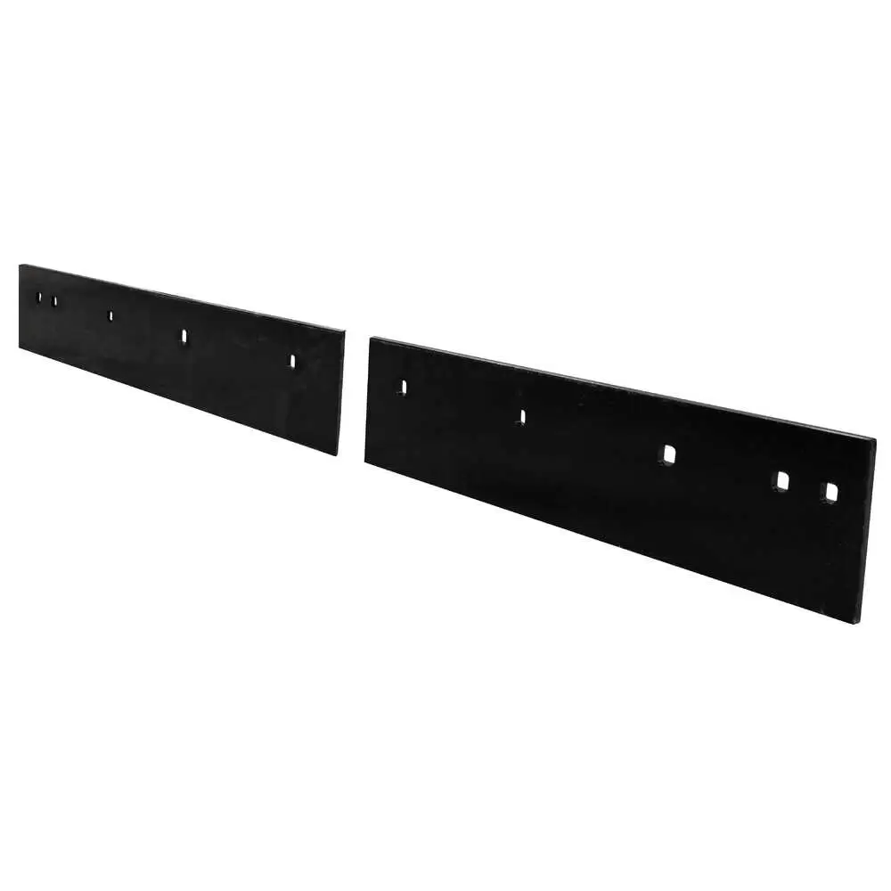 9' x 6" x 3/4" Carbide Steel 2 Piece Cutting Edge Highway Punch Blade with Carbide Insert - Western Pro Plus & Blizzard 9000HD