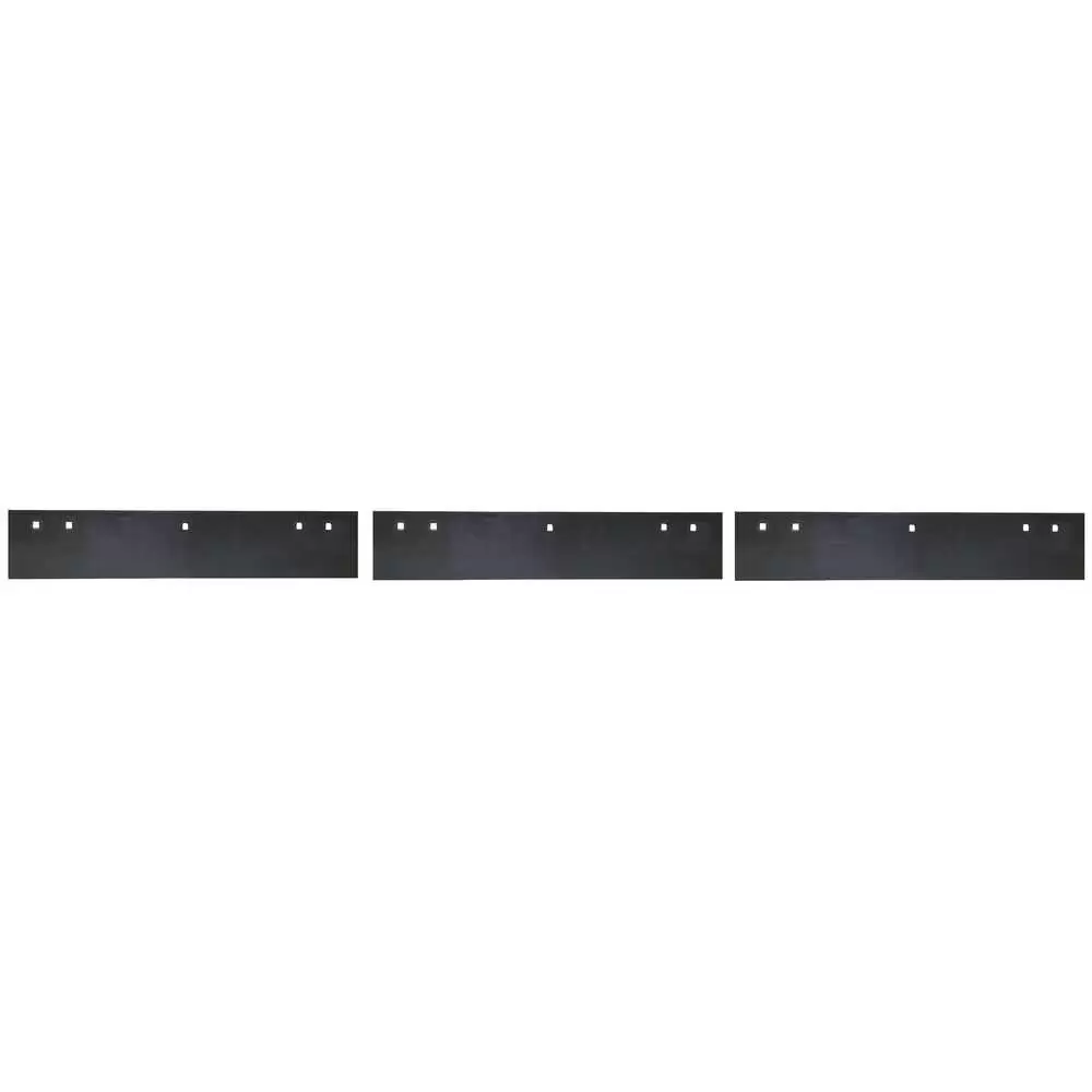 9' x 6" x 3/4" Steel Highway Punch Cutting Edge Blade 3 pc Kit