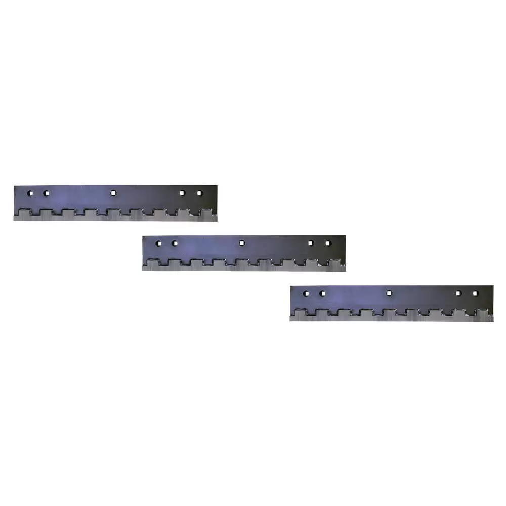 9' x 6" x 5/8" Sabre Carbide Highway Punch Cutting Edge Blade Kit - Fits Boss 9' HD+ Straight Blades STB22069