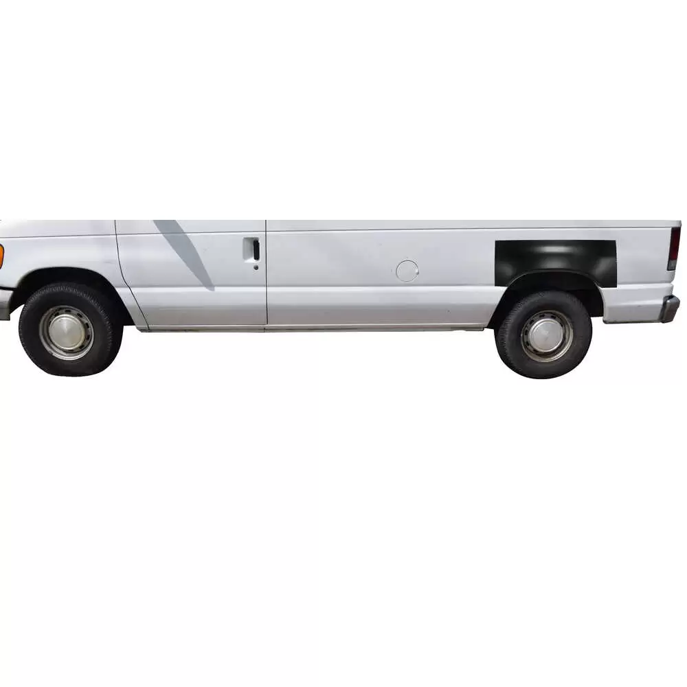 92-16 Ford Econoline Upper Rear Wheel Arch Area - Left Side