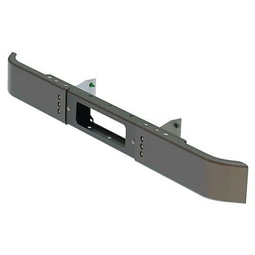 93" Spring Back Front Bumper Assembly with Center Cutout - Fits Freightliner