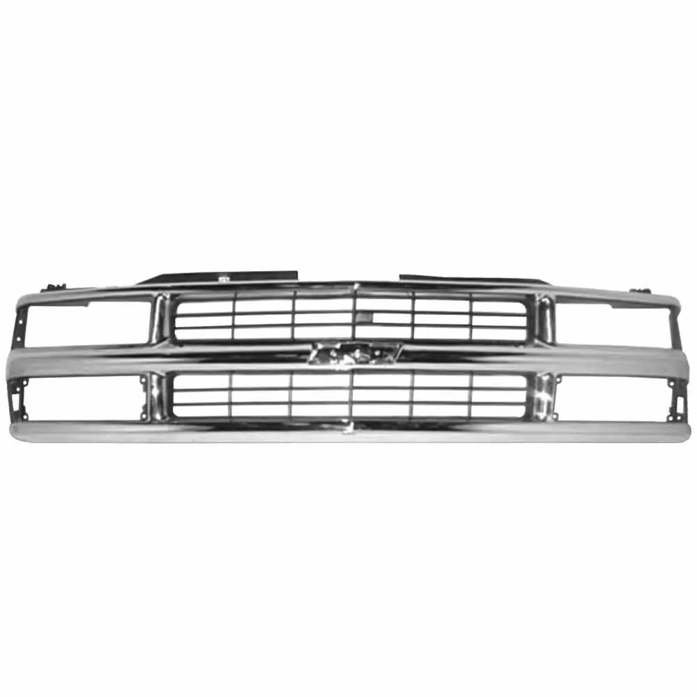 94-02 Chevrolet Pickup Truck CK Chrome Grille for Composite Headlights