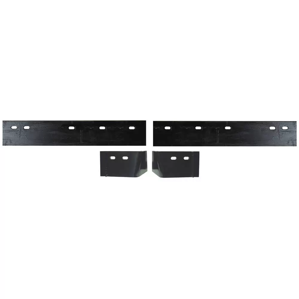9.5' Western MVP Plus / MVP3 & Fisher XV / XV2 High Carbon Steel Cutting Edge Blade Kit with Carbide Inserts