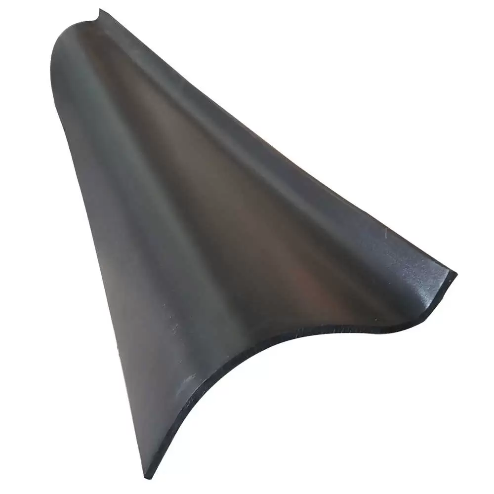 95" x 8" x 3/16" Thermoplastic Snow Deflector 1309035