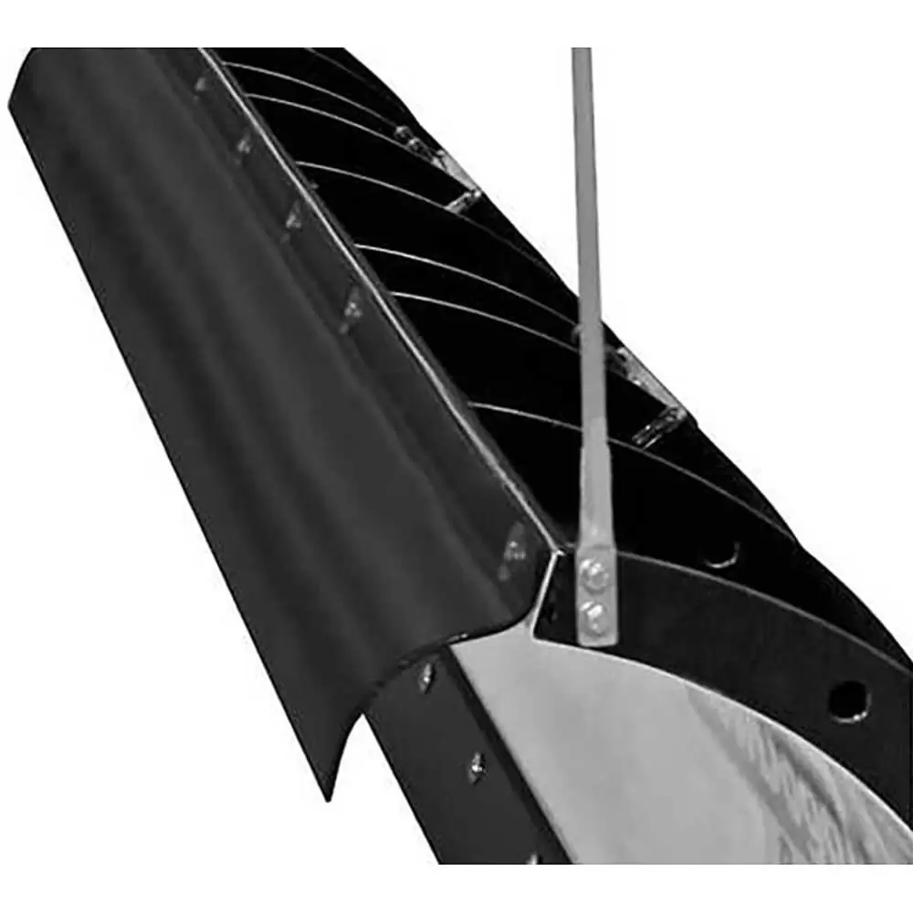 95" x 8" x 3/16" Thermoplastic Snow Deflector 1309035