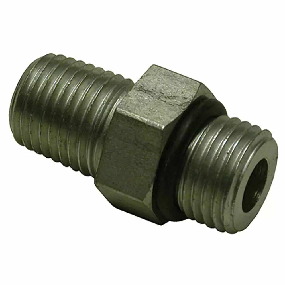 Adapter - 9/16"-18 Male to 1/4" Male NPT