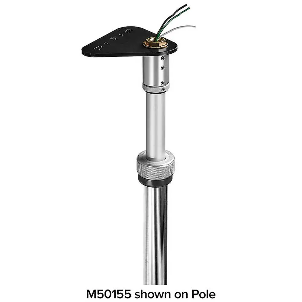 Adapter Mounting Plate Allows Several Maxxima Work Lights to be used on Industry-Standard Telescoping Poles