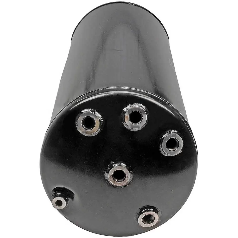 Air brake tank assembly, primary, 11" diameter with 5 ports - Fits International 2010-2015