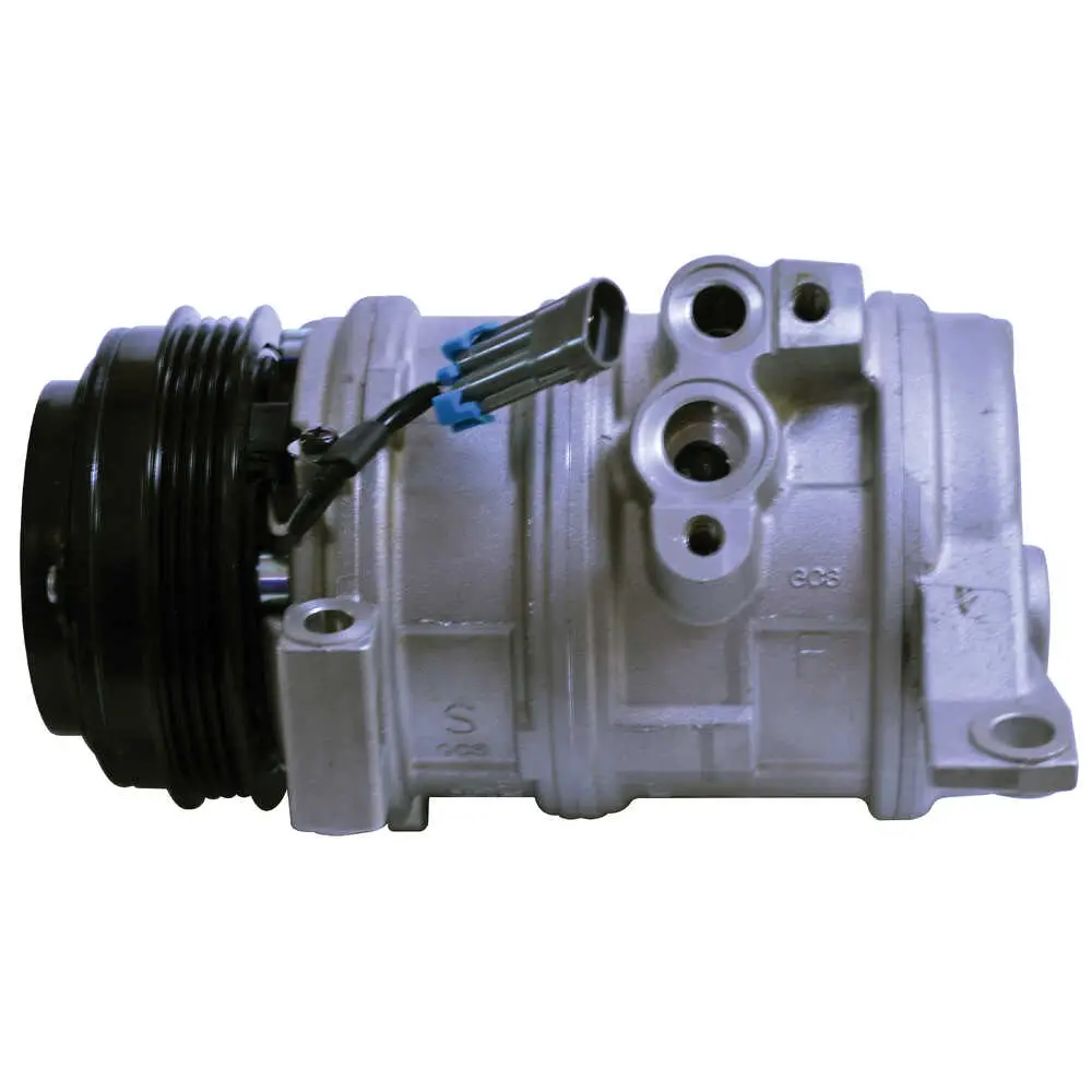 Air Conditioner Compressor, Denso Type - Fits Freightliner MT45/MT55