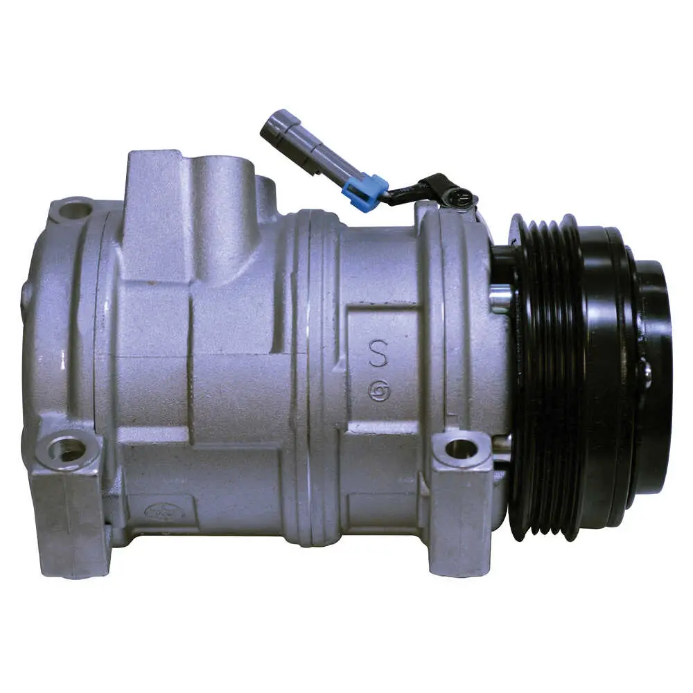 Air Conditioner Compressor, Denso Type - Fits Freightliner MT45/MT55