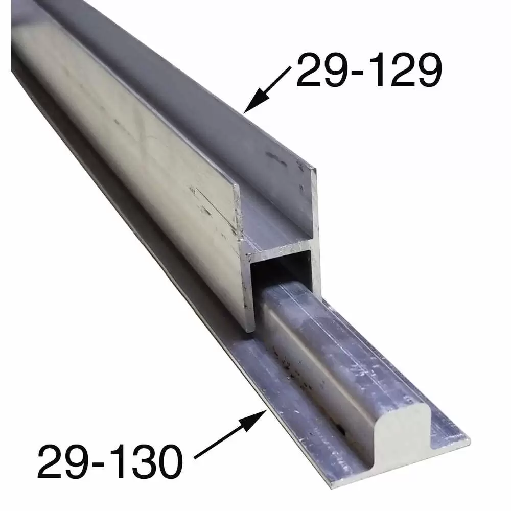 Aluminum Lower Bulkhead Door Track