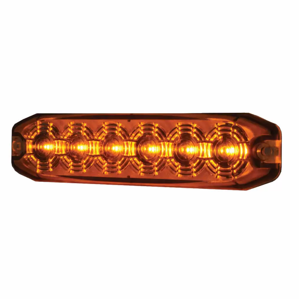 Amber Ultra Thin LED Strobe Light