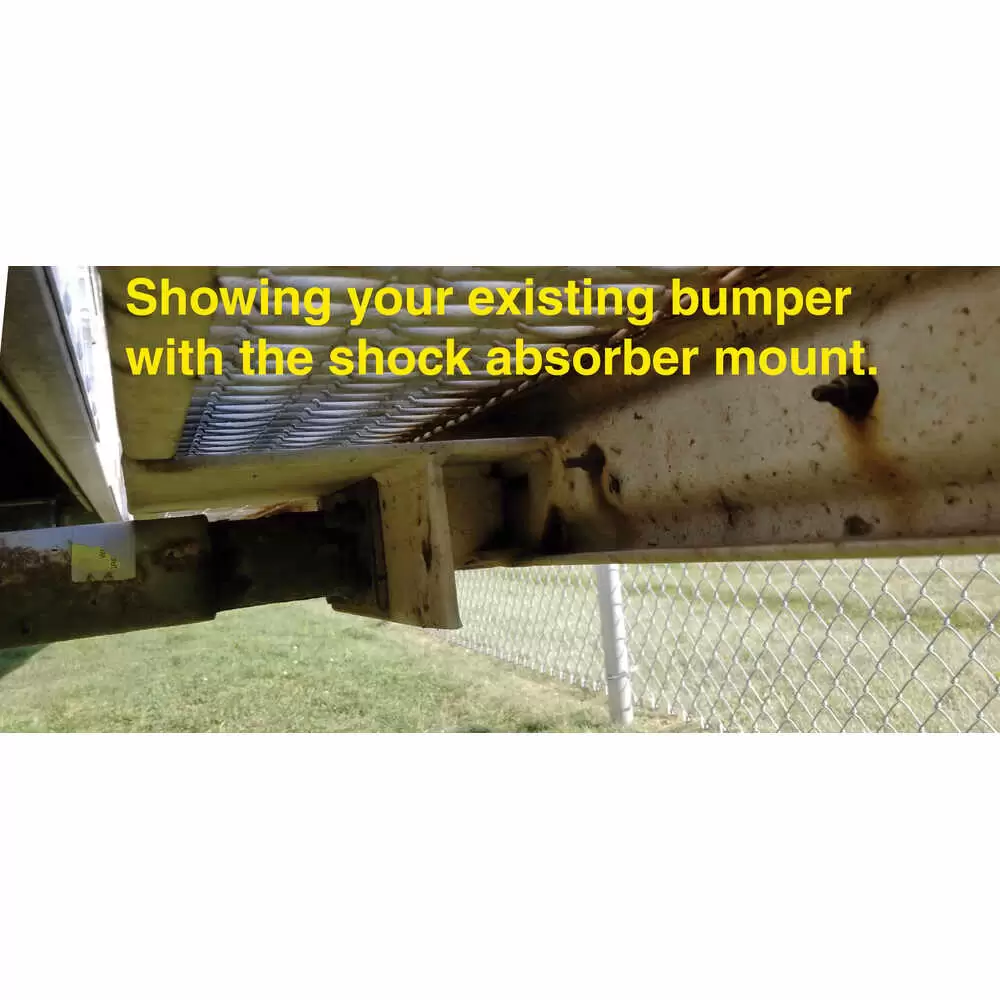 Angled Bumper Bracket for Rear Step Bumpers