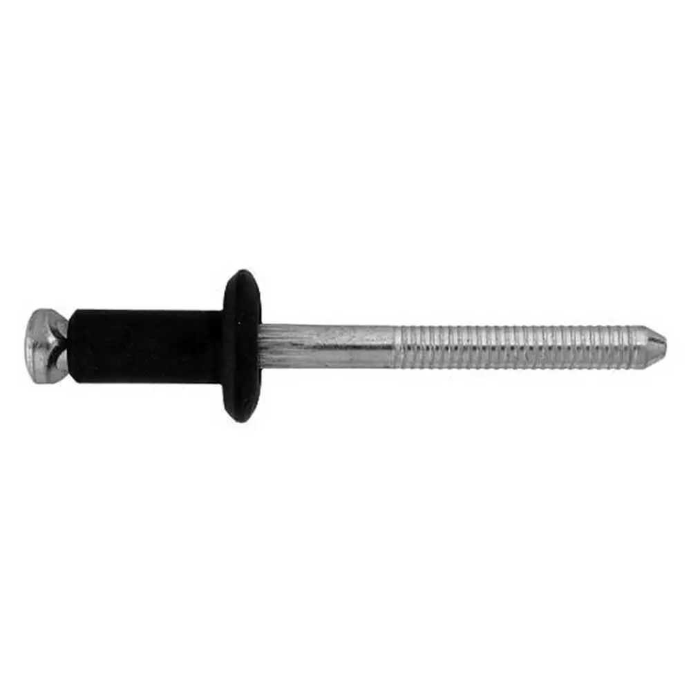 Black Anodized Door Handle Rivet, 25 Pieces