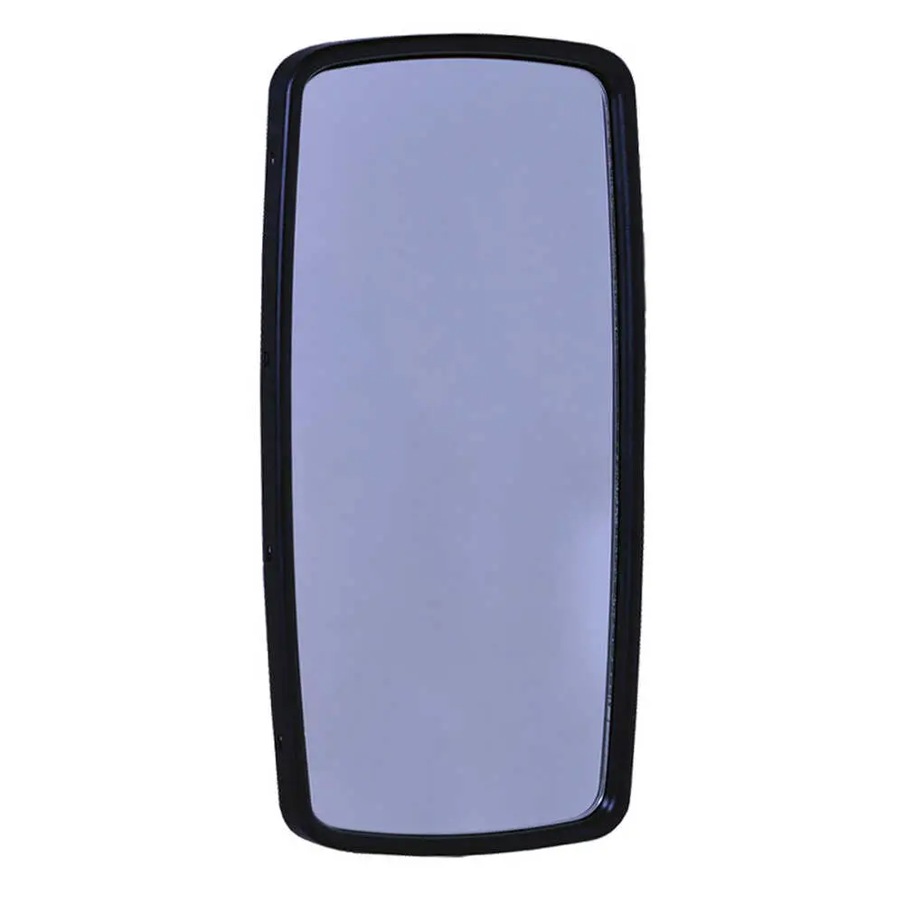 Black mirror head non-heated flat glass - Fits Freightliner M2 106/112 & Business Class