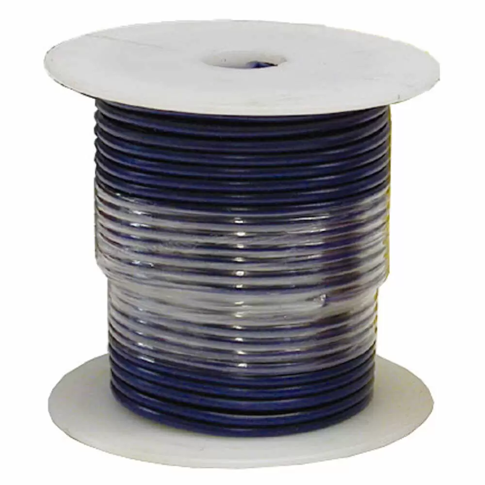 Blue Stranded Single Wire, 14 Gauge, 100 foot Velvac 051145