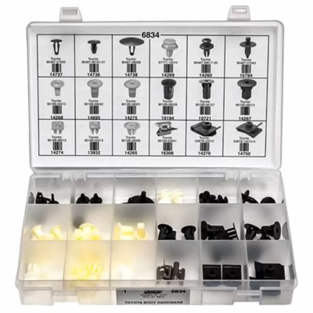 Body Hardware Kit fits Toyota Auveco 6834 Mill Supply, Inc.