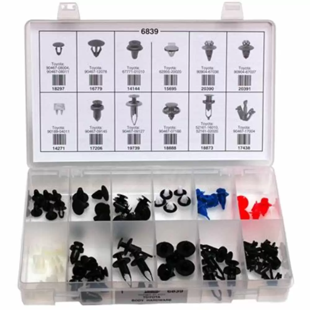 Body Hardware Kit fits Toyota - Auveco 6839