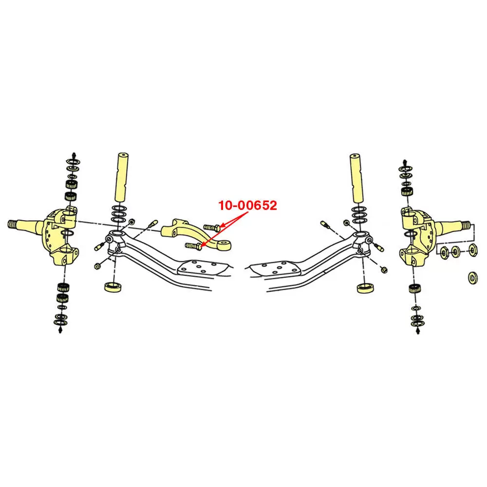 Bolt: M20 x 1.5 x 80-10.9 - Fits Freightliner