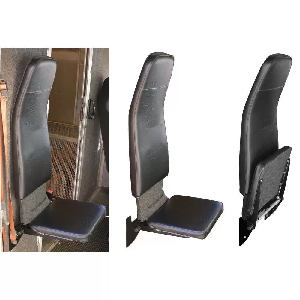Bulkhead Mount High Back Passenger Jump Seat