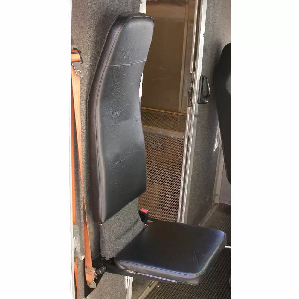 Bulkhead Mount High Back Passenger Jump Seat