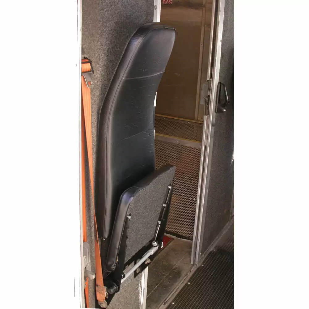 Bulkhead Mount High Back Passenger Jump Seat