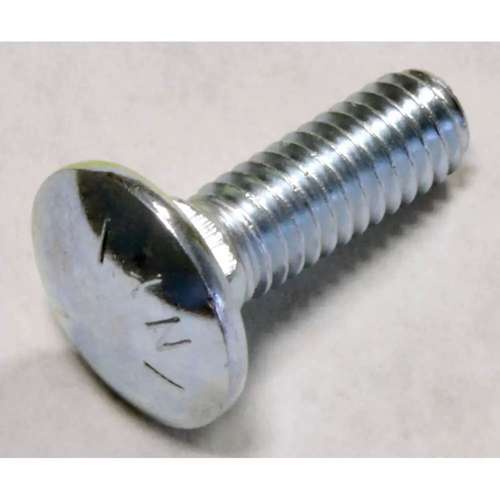 Carriage Bolt - 5/16" x 2-1/2", 100 Pieces.