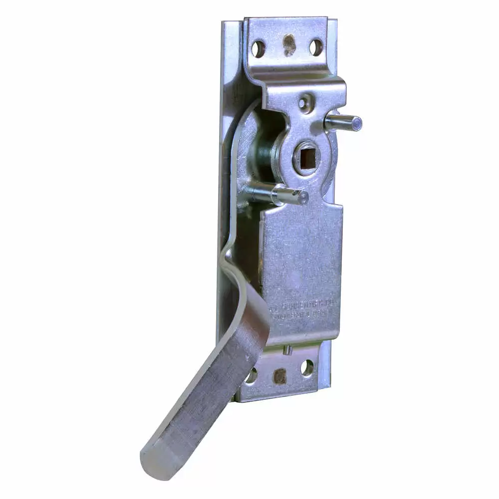 Center Mechanism for Slam Latch with Override Release Handle