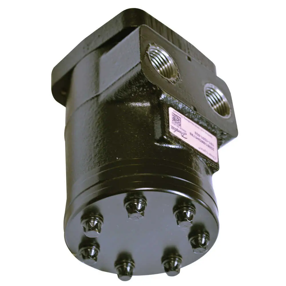 Char-Lynn Hydraulic Spinner Motor - 4 Bolt Mount with 2.8 cu. in. Displacement - Keyed Shaft - NPT Ports - Buyers SaltDogg